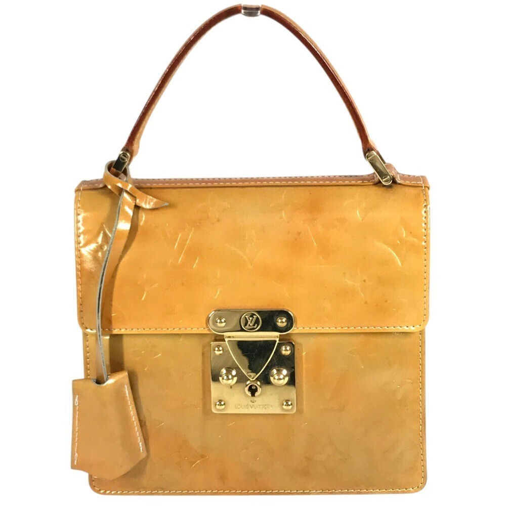 LOUIS VUITTON M91029 Monogram Vernis Spring Street Handbag, Canvas, Women's, ...
